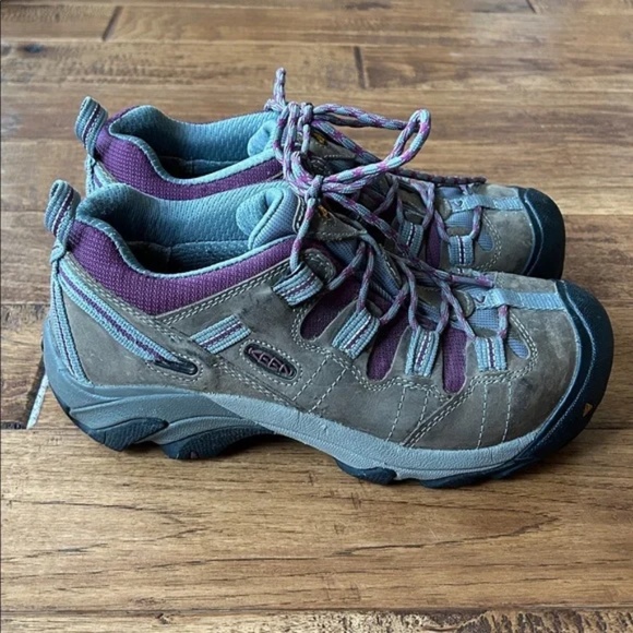 Keen Detroit XT Waterproof Steel Toe Work Boots Brown Leather Womens Size 7.5 - Picture 1 of 10